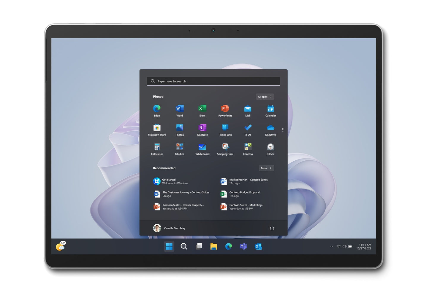 MS Surface Pro 9 Intel Core i5-1245U 13inch 8GB 512GB W11P Platinum