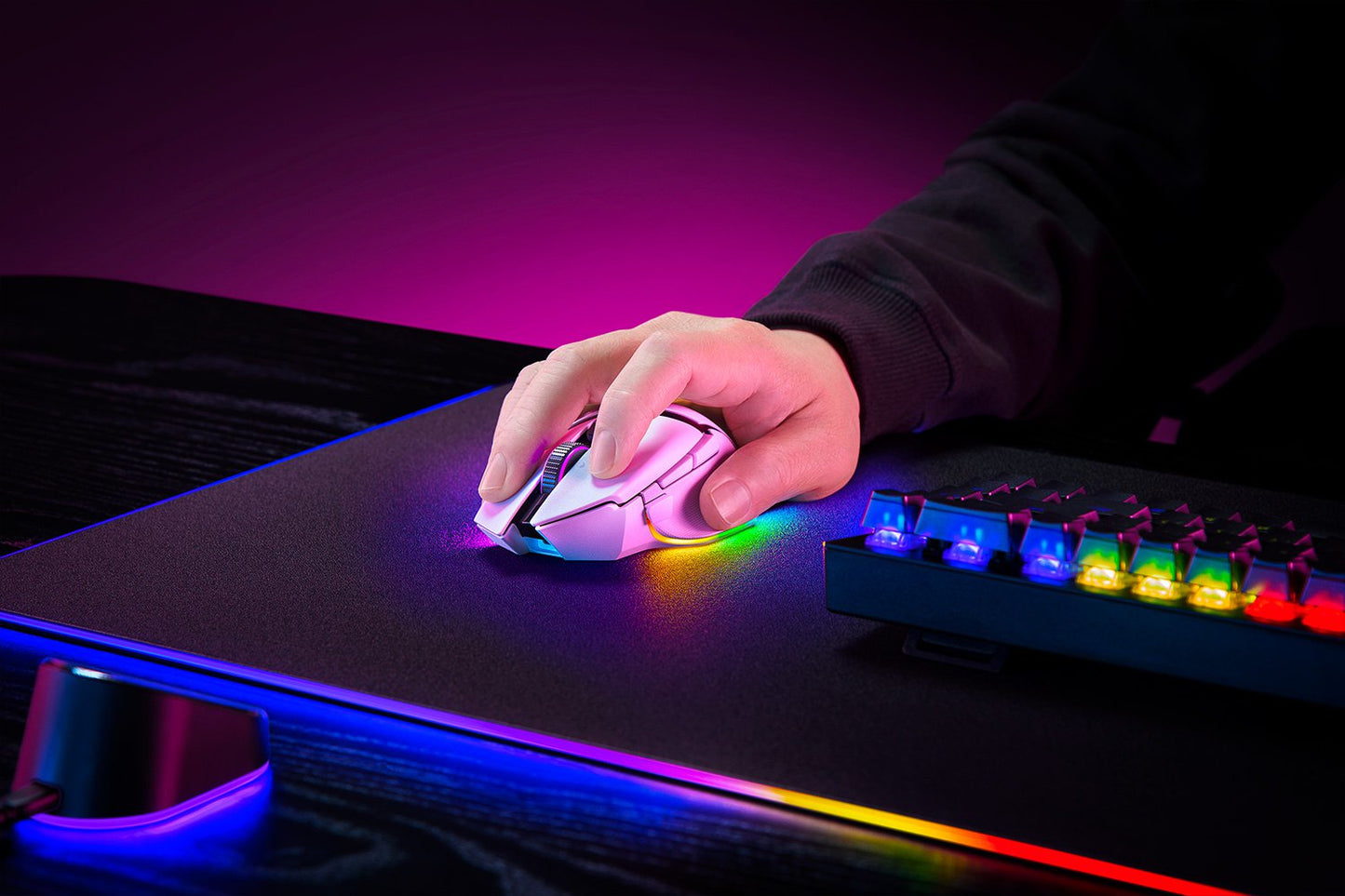 Razer Basilisk V3 Pro Draadloze Gaming Mouse - White