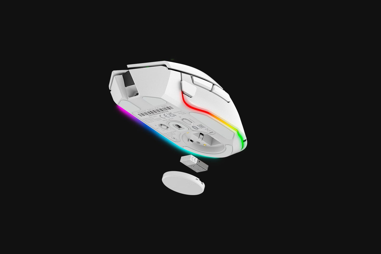Razer Basilisk V3 Pro Draadloze Gaming Mouse - White