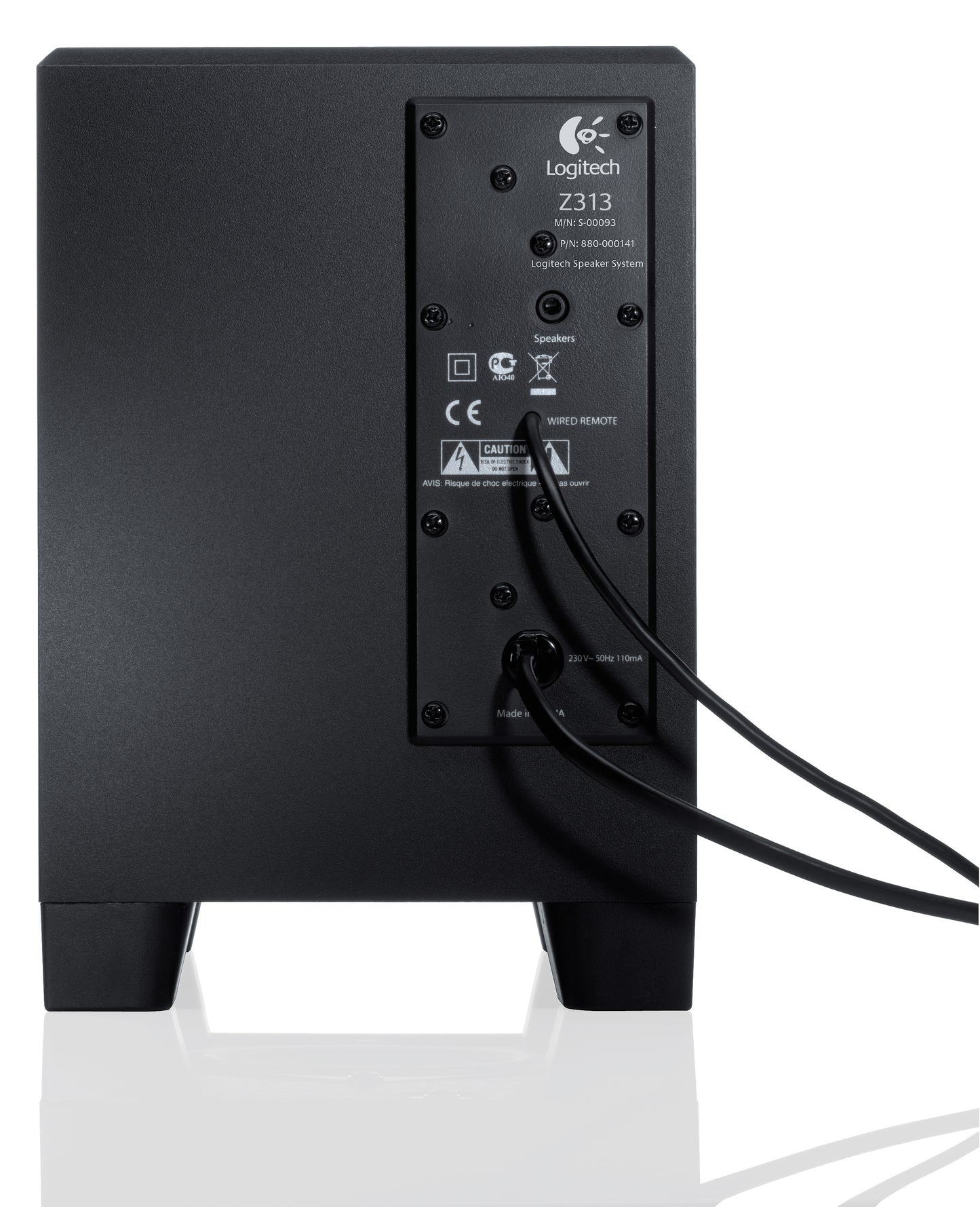 Logitech Z313 speakersysteem met subwoofer