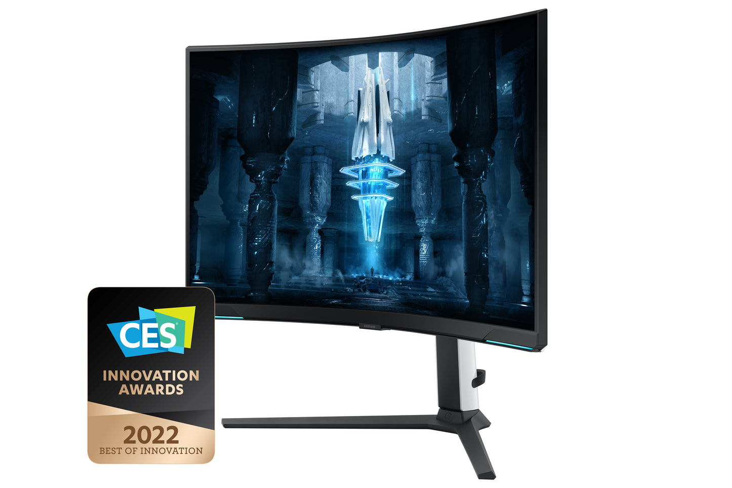 Samsung 32 inch UHD Curved VA MINI LED Monitor 3840 x 2160, 240Hz, 1ms, 2 x HDMI, display port