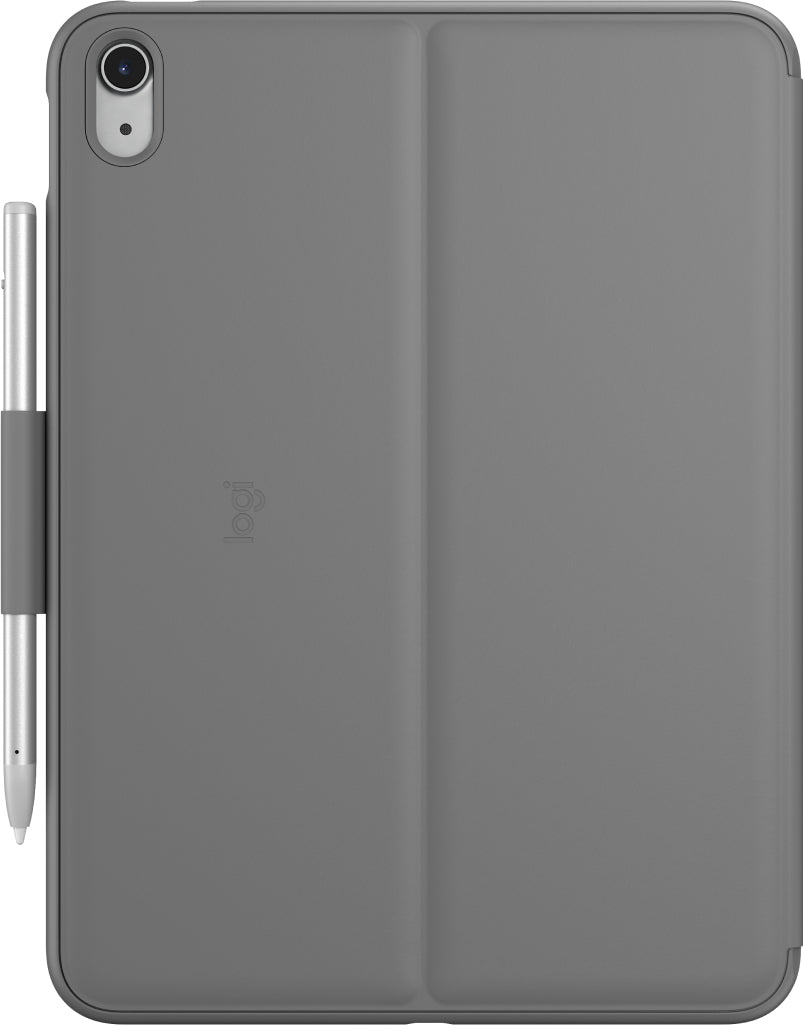 Logitech Slim Folio for iPad (10th gen & A16) - GREY - Azerty