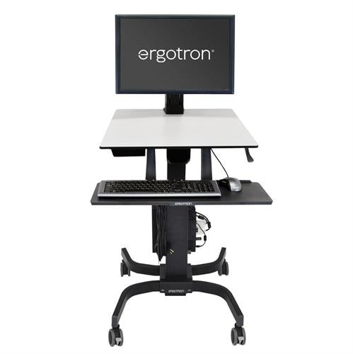 WorkFit-C Single HD SitStand Workstation 24-216-085