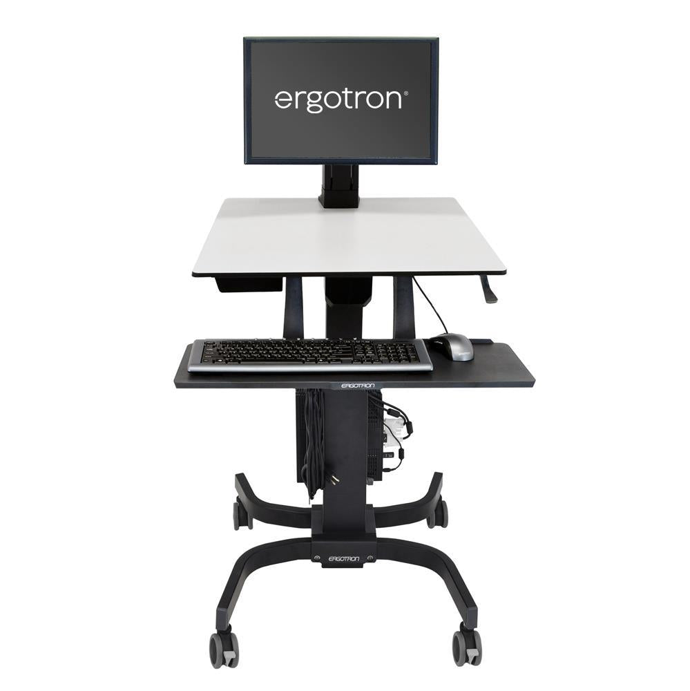 WorkFit-C Single LD SitStand Workstation 24-215-085