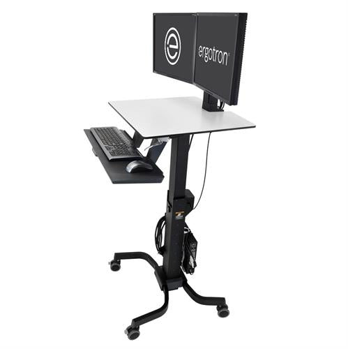 Workfit-C Sit-Stand Dual LCD Black. 24-214-085