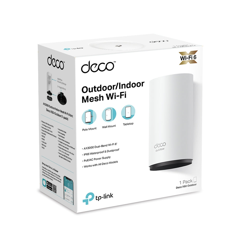 AX3000 Outdoor/Indoor Smart Mesh Wi-Fi 6 (1-Pack)