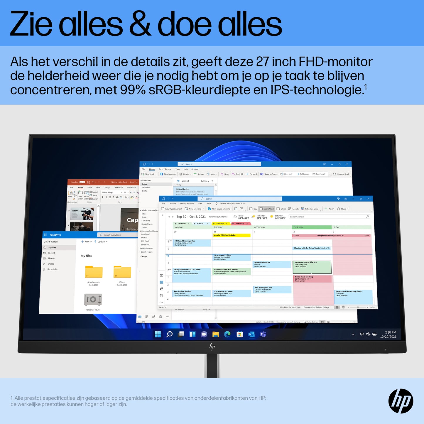 HP E27 G5 FHD 27 1920x1080 16:9 1000:1 6N4E2AA#ABB
