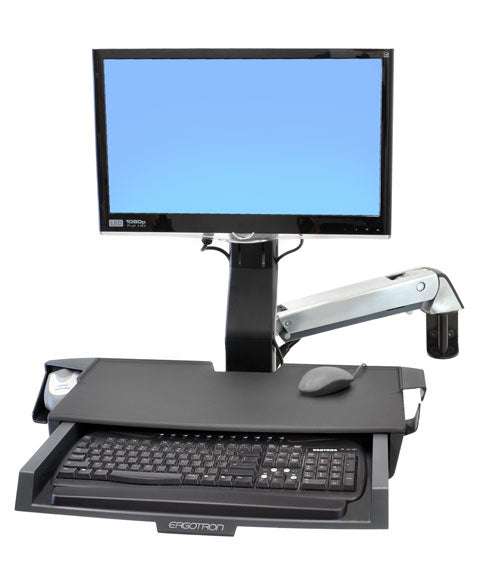 SV SIT STAND COMBO ARM WORKSURFACE POL 45-260-026