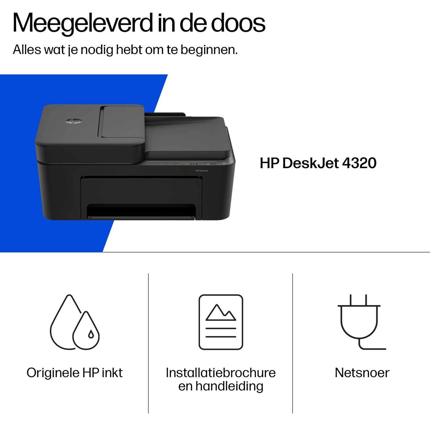 HP DeskJet 4320 AiO Color 5.5ppm Printer