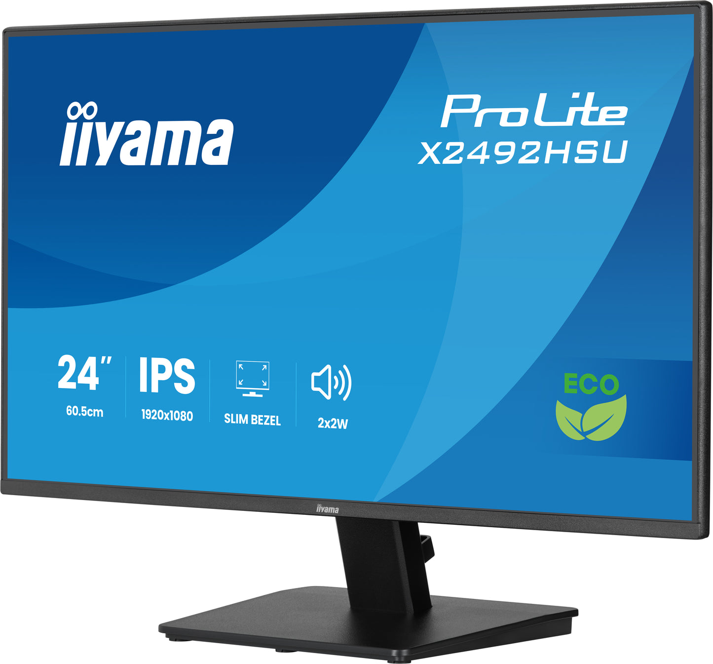 IIYAMA 15 LCD Resistive Touch Screen, 1024 x 768, VA panel, LED Bl., Speakers, HDMI, DisplayPort, 280 cd/m², 2500:1 Static Contrast, USB In