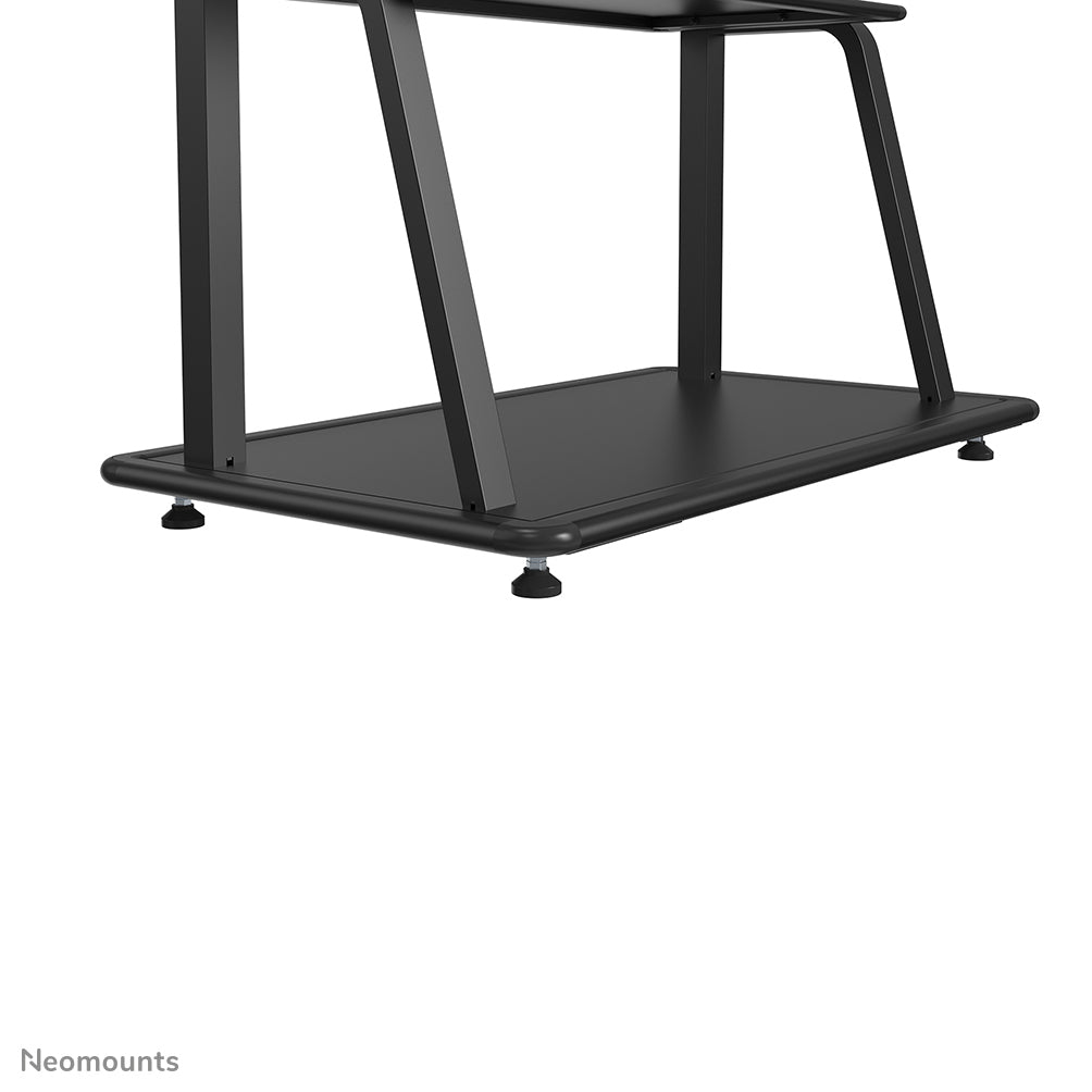 Mobile Flat Screen Floor Stand (stand+trolley) (height: 137-162 cm) box 1/2