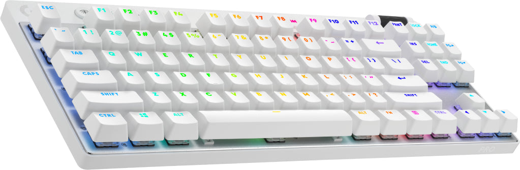 Logitech G PRO X TKL LIGHTSPEED Gaming Keyboard - WHITE - FR Azerty