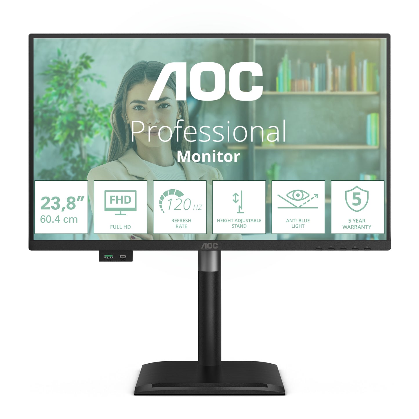 AOC 24P4U 24 IPS Monitor 1920x1080