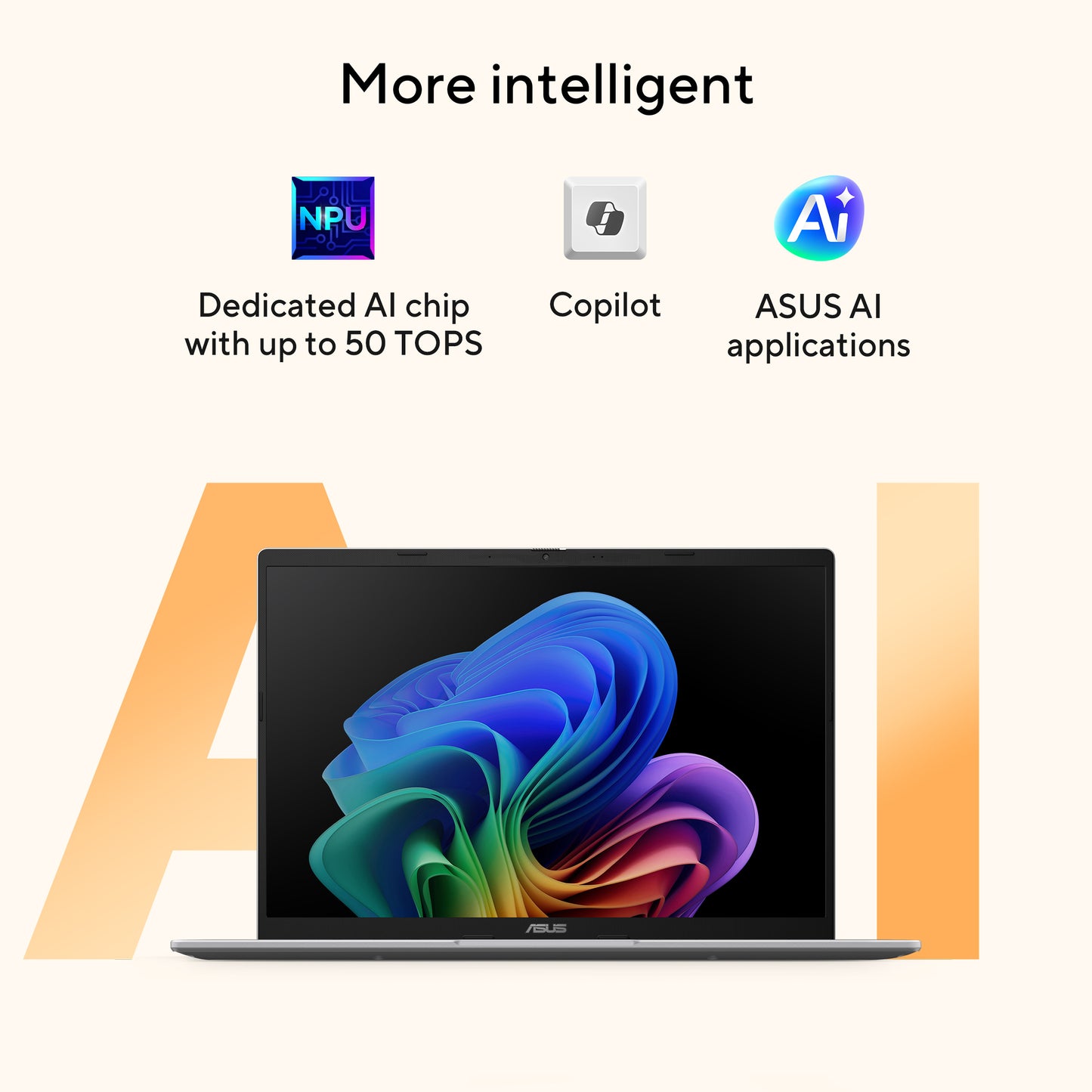 Asus Vivobook 14 M1407GA-LY012W-BE, 14WUXGA 300 nits, AMD Ryzen AI 7 445, 16GB DDR5, 512GB PCIe, AMD Radeon Graphics, W11H