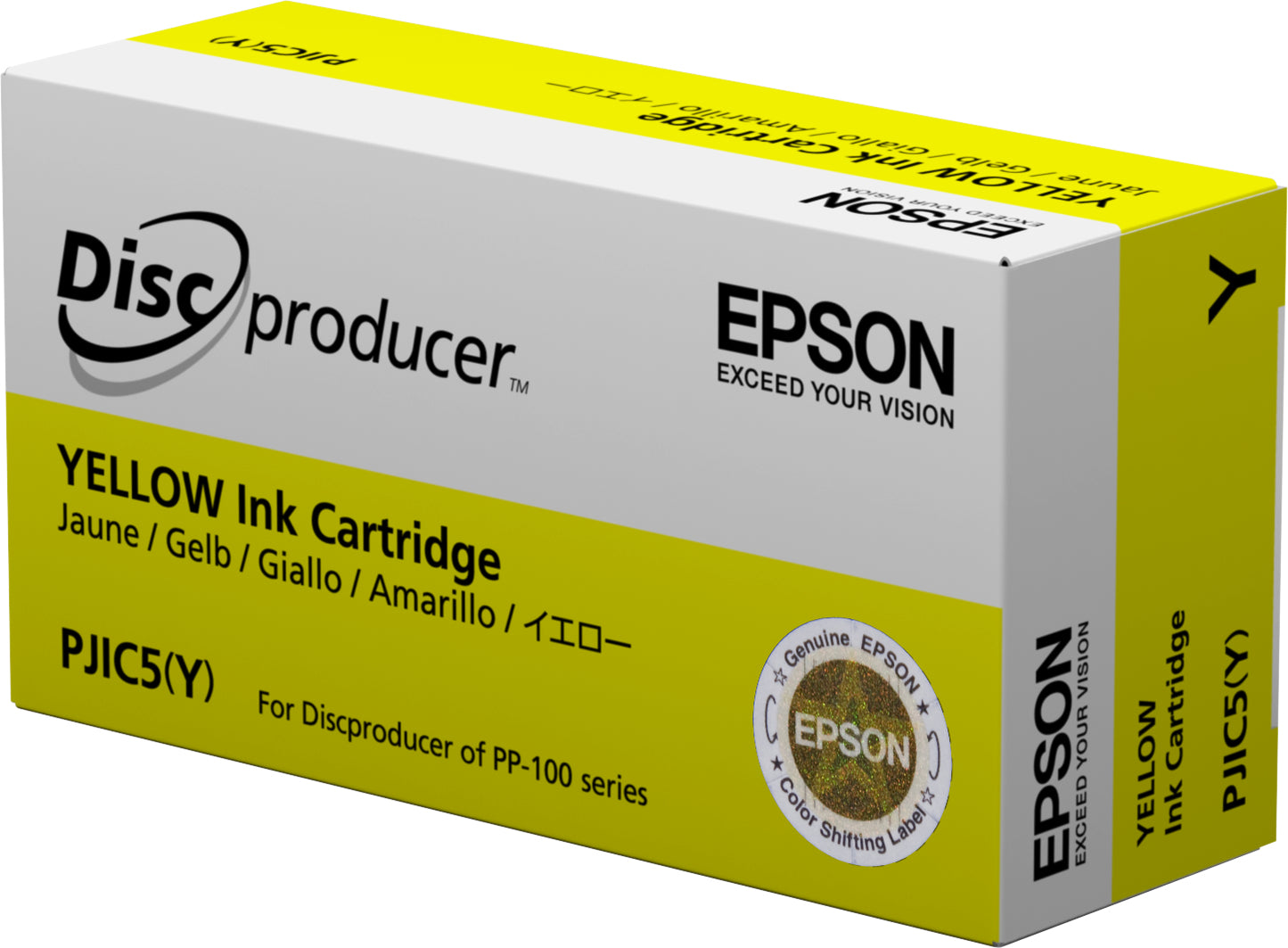 EPSON PJIC5 Inkt Cartridge Geel voor PP-100