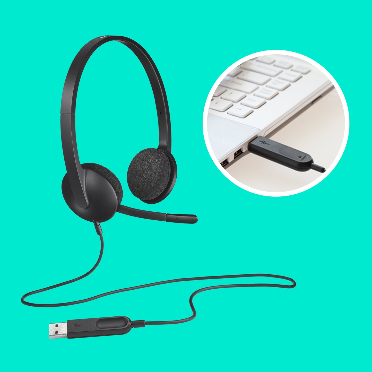 Logitech USB Headset H340