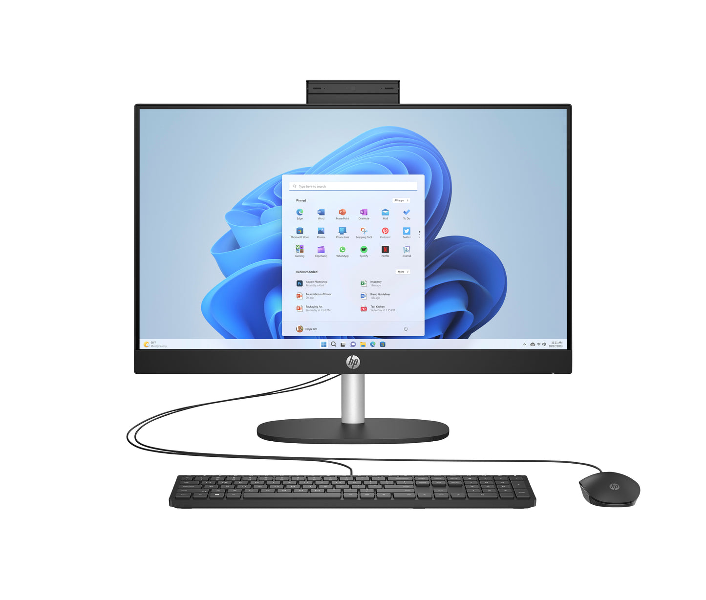 HP 24 inch AIO R5-7520U 16/512GB W11 PL C50KBEA#UUG