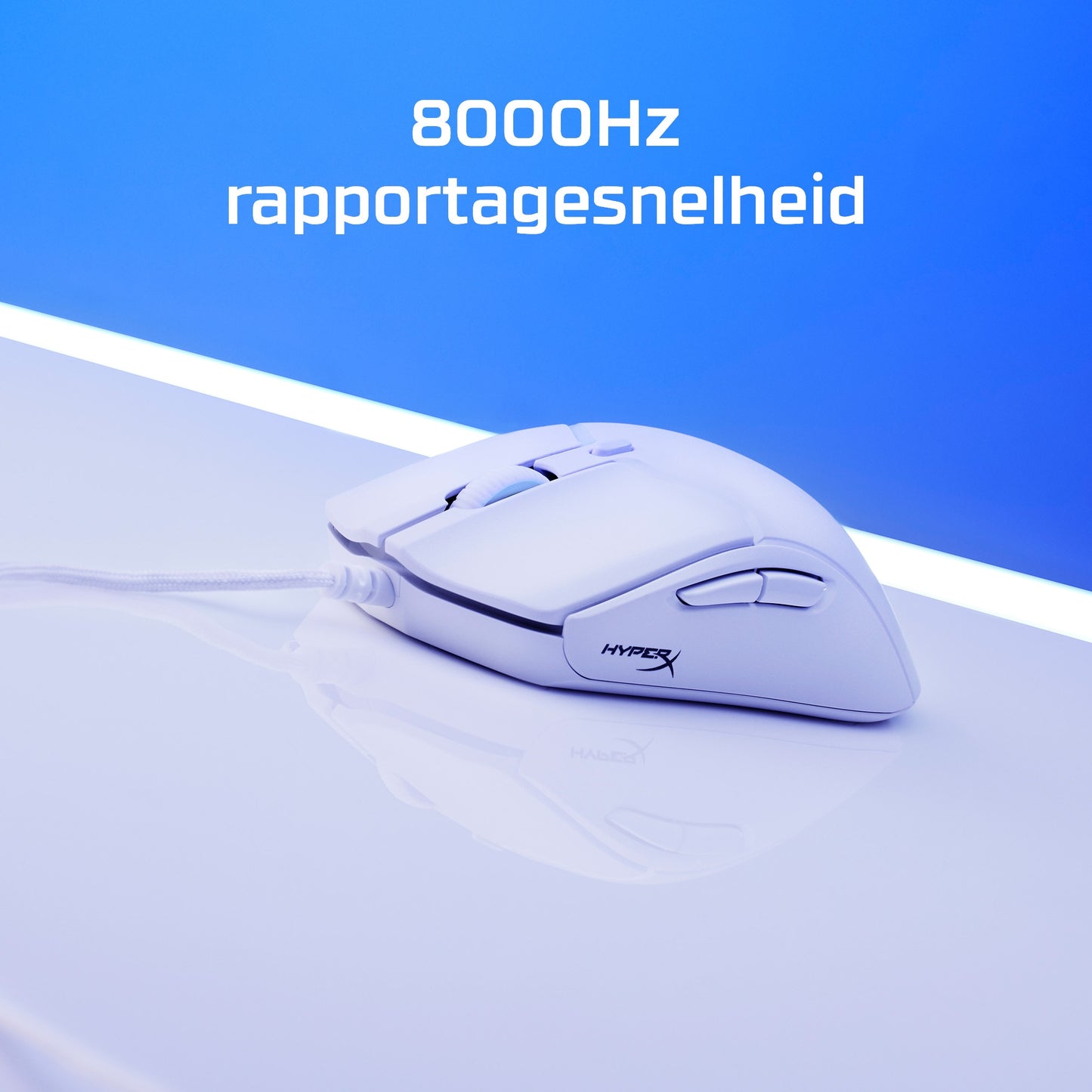 HyperX Pulsefire Haste White Wired Gaming Mouse 2 (PC/PS5/PS4/Xbox Series X S//Xbox One)