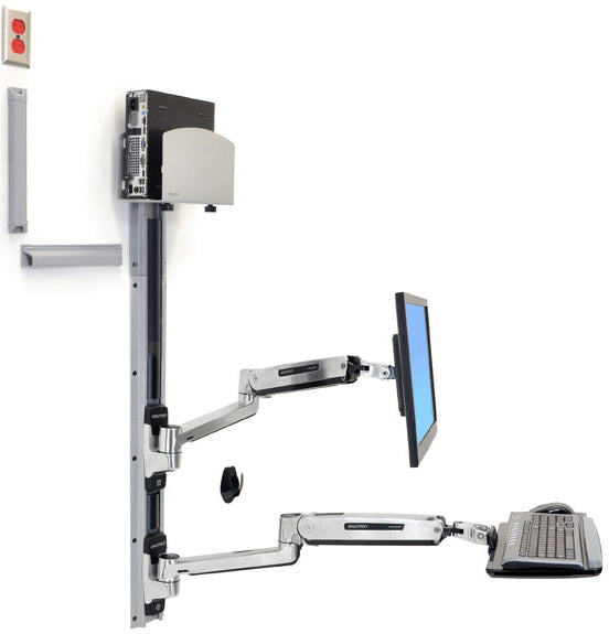 LX Sit Stand Wall Mount System 45-358-026