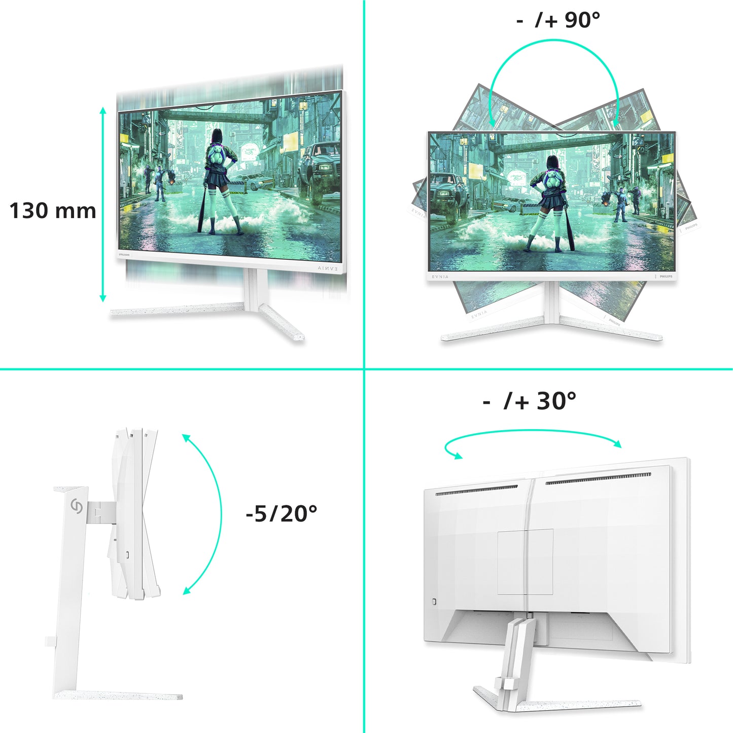 Philips Monitor 24M2N3201P00