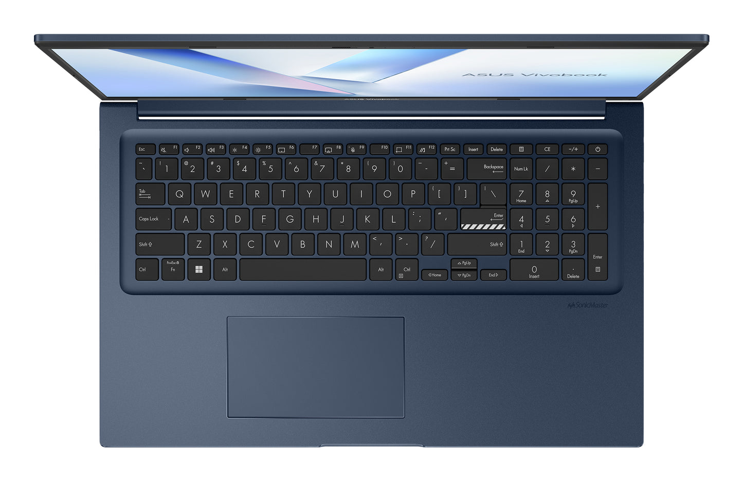 ASUS Vivobook 17 X1704VA-AU1080W, 17.3 FHD IPS, Intel Core 3 100U, 8GB, 512GB SSD, W11H, Blauw