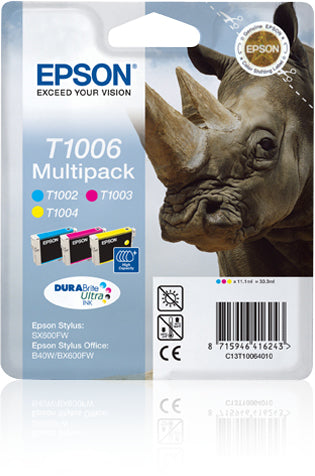 INK CARTRIDGE T1006 MULTIPACK T1002/03/0 C13T10064010