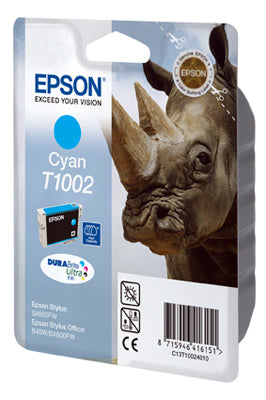 T100 Cyan Ink Cartridge - Retail Pack (untagged) for Epson Stylus Office B40W/BX600FW / B1100: Epson Stylus SX600FW