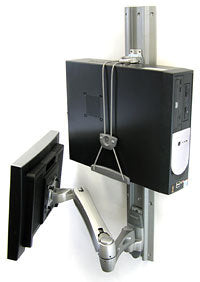 Universal CPU holder grey colour 80-105-064