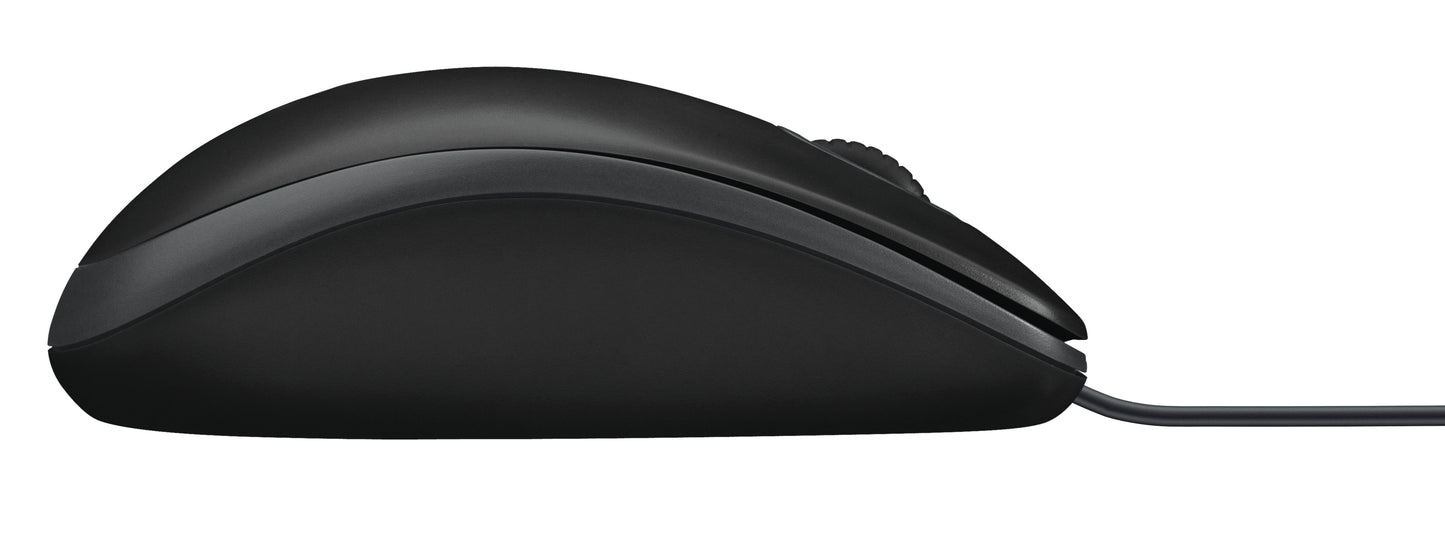 Logitech B100 Optical USB Mouse Black