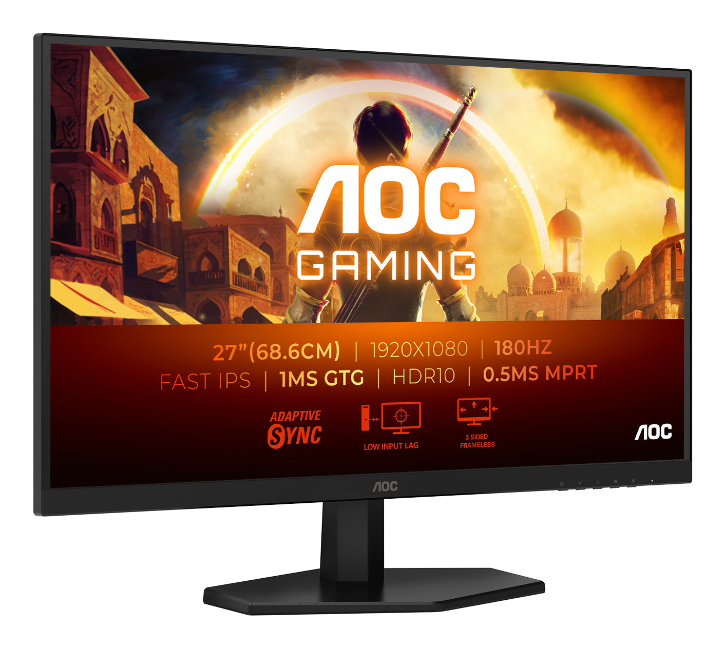 27G42E FHD 1MS 180HZ IPS GAMING MONITOR 27G42E