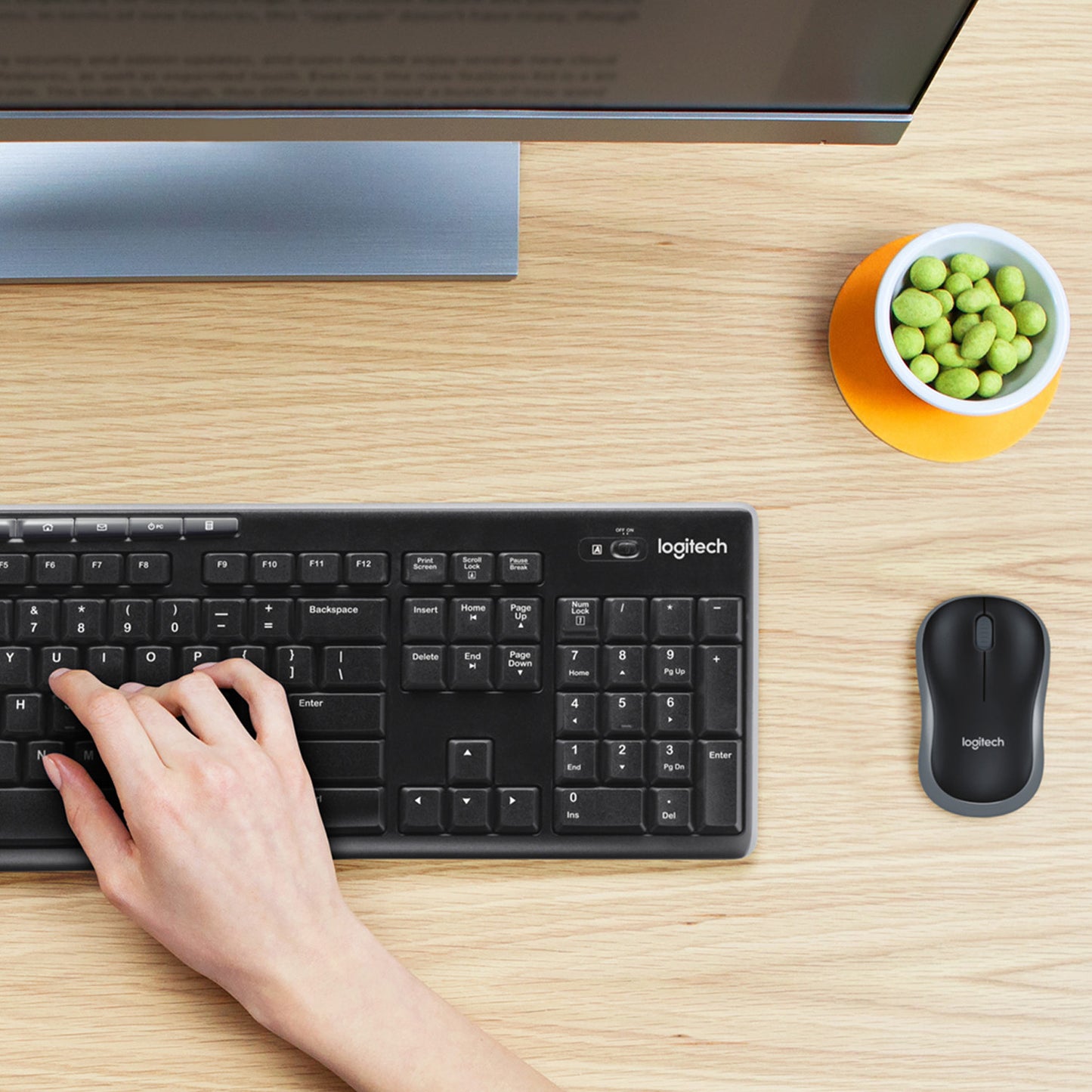 LOGITECH WIRELESS COMBO MK270 QWERTY US