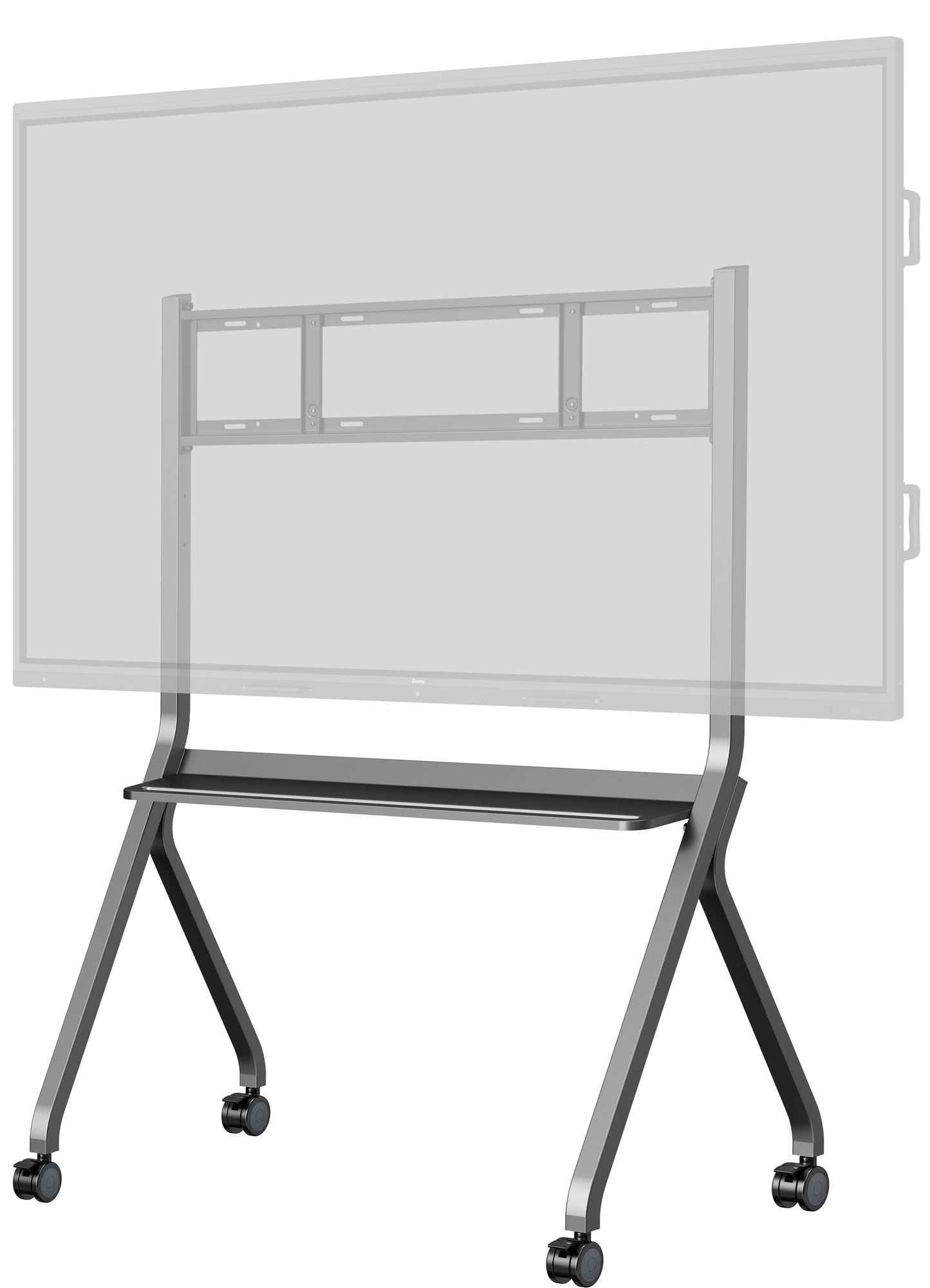 Mobile stand on wheels