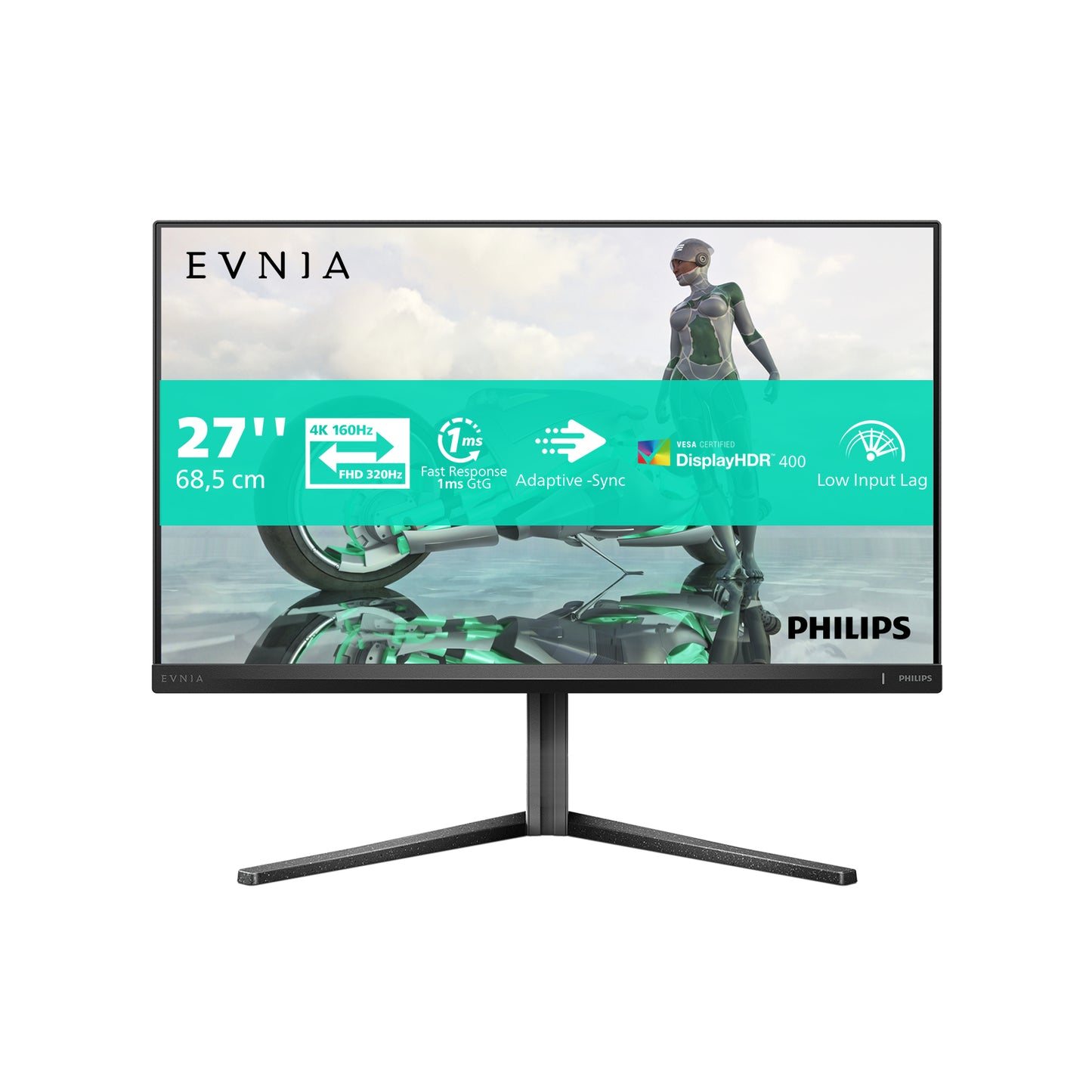EVNIA FHD 180Hz VA HDR10