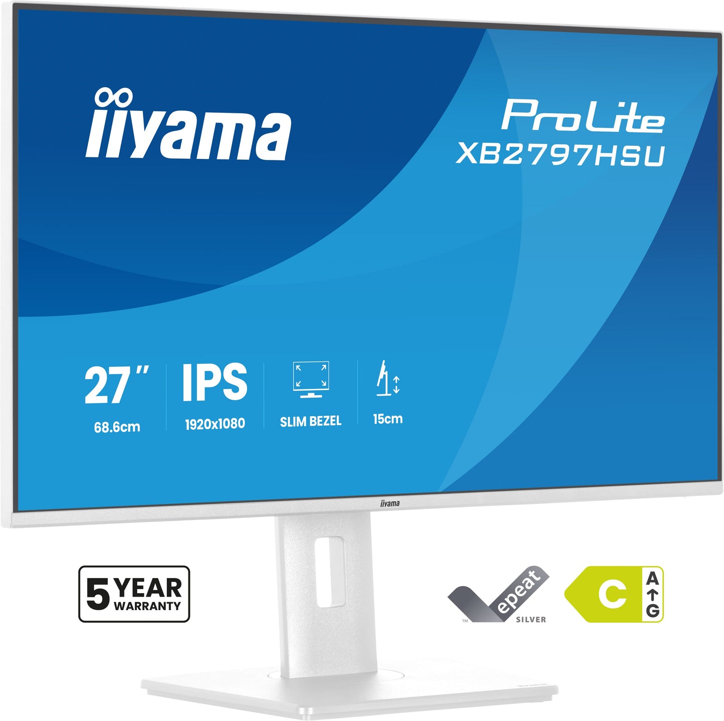 Iiyama XB2797HSU-W1 27W LCD Business Full HD IPS