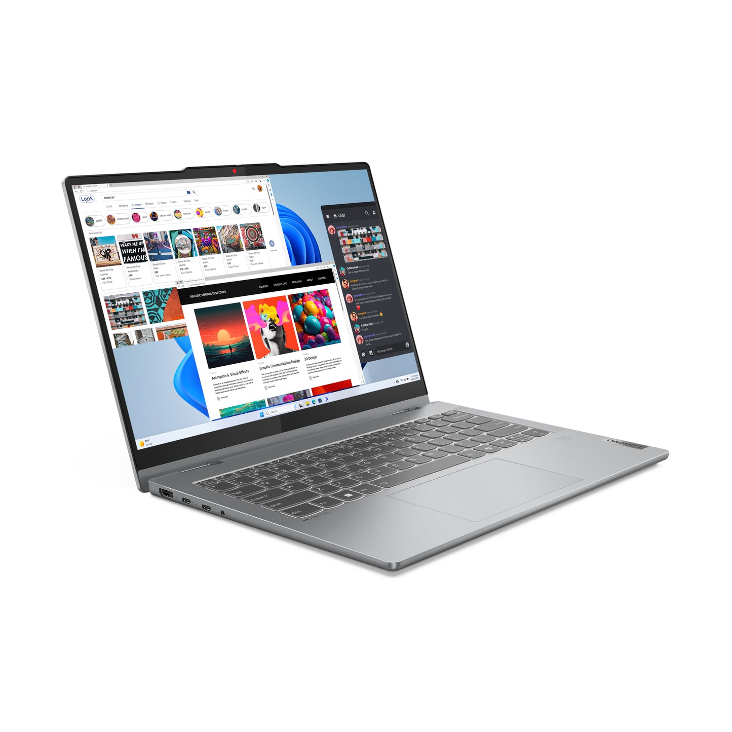 Lenovo IP 5 14inch TOUCH WUXGA OLED, Intel Core i7-13620H, 16GB, 512GB SSD, W11H, Grey