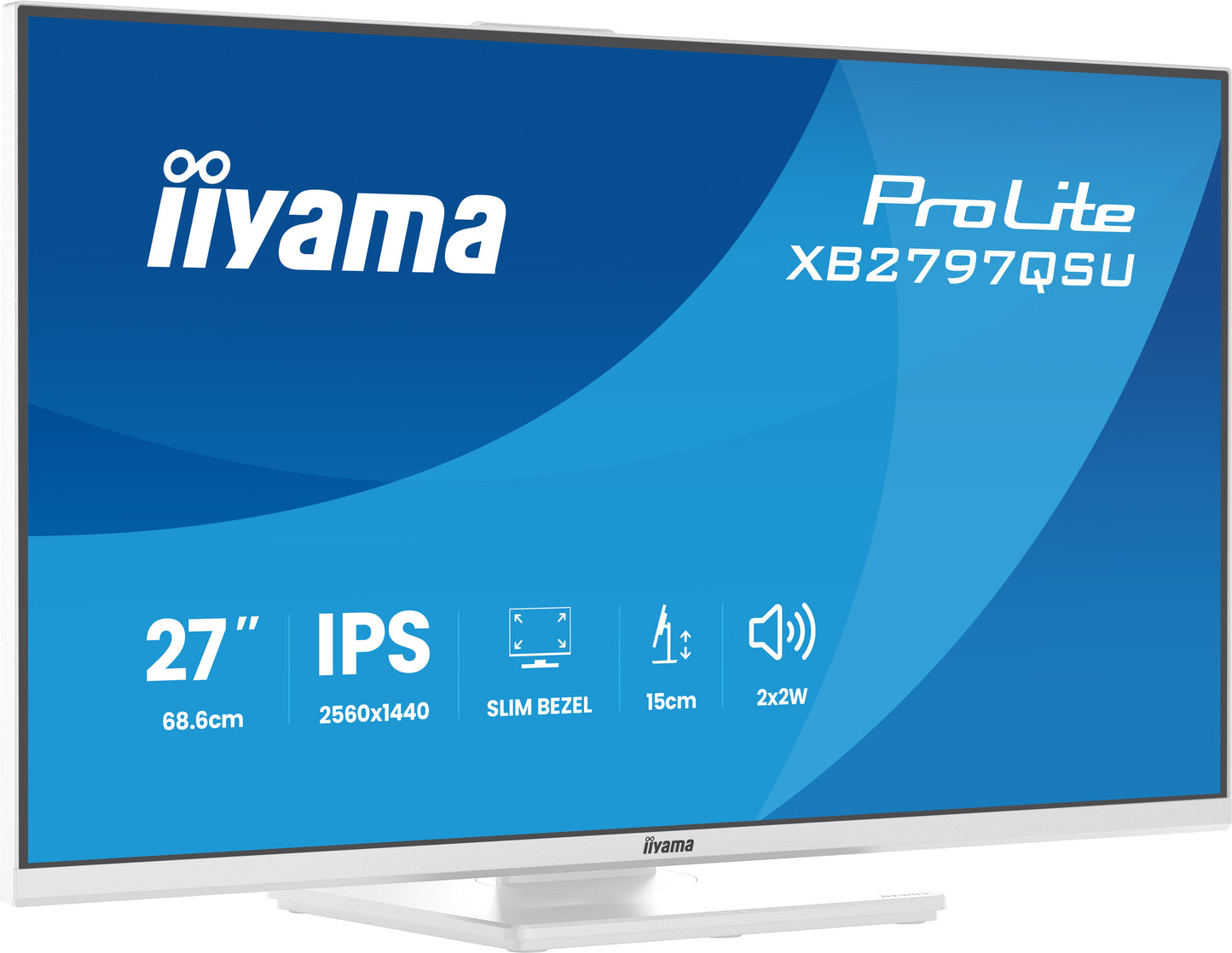 Iiyama XB2797QSU-W1 27W LCD Business QHD IPS
