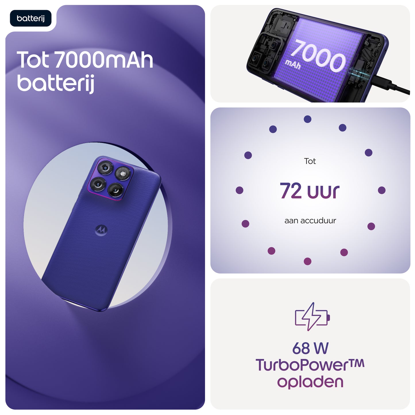 Motorola moto edge 70 fusion - Orient Blue
