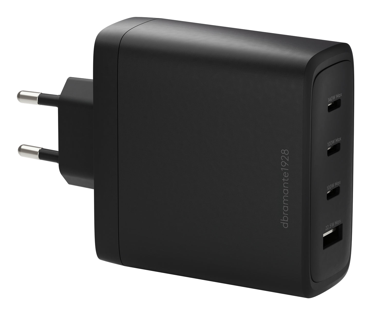 IT-EU W. Chrg-3xUSB-C 140W+1xUSB-A-BLK