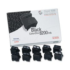 XEROX Phaser 8200 colorstix zwart standard capacity 10 x 1.400 paginas 10-pack