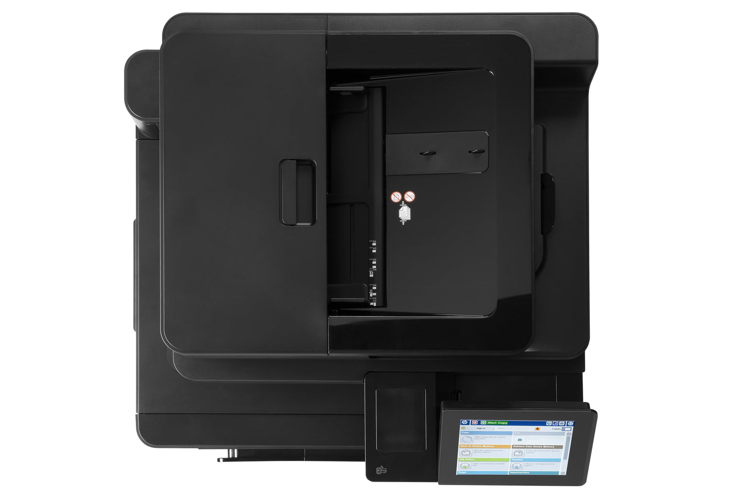 HP CLJ Enterp. MFP A3 up to 45 ppm A4/letter up to 4100 page networking auto dupl. copy and scan flow HP Color LJ Flw MFP M880z+ Prntr Govt