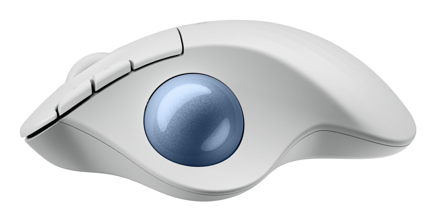 ERGO M575S WRLS TRACKBALL OFFWHITE+BLUE 910-007030
