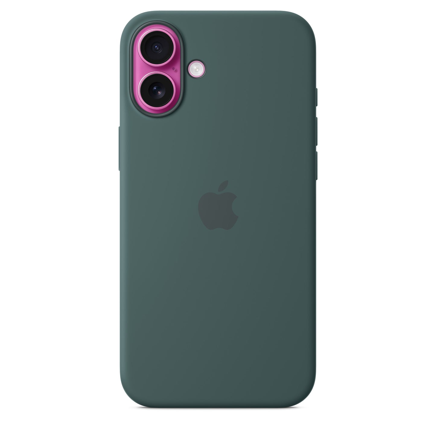 iPhone 16 Plus Silicone Case with MagSafe - Lake Green