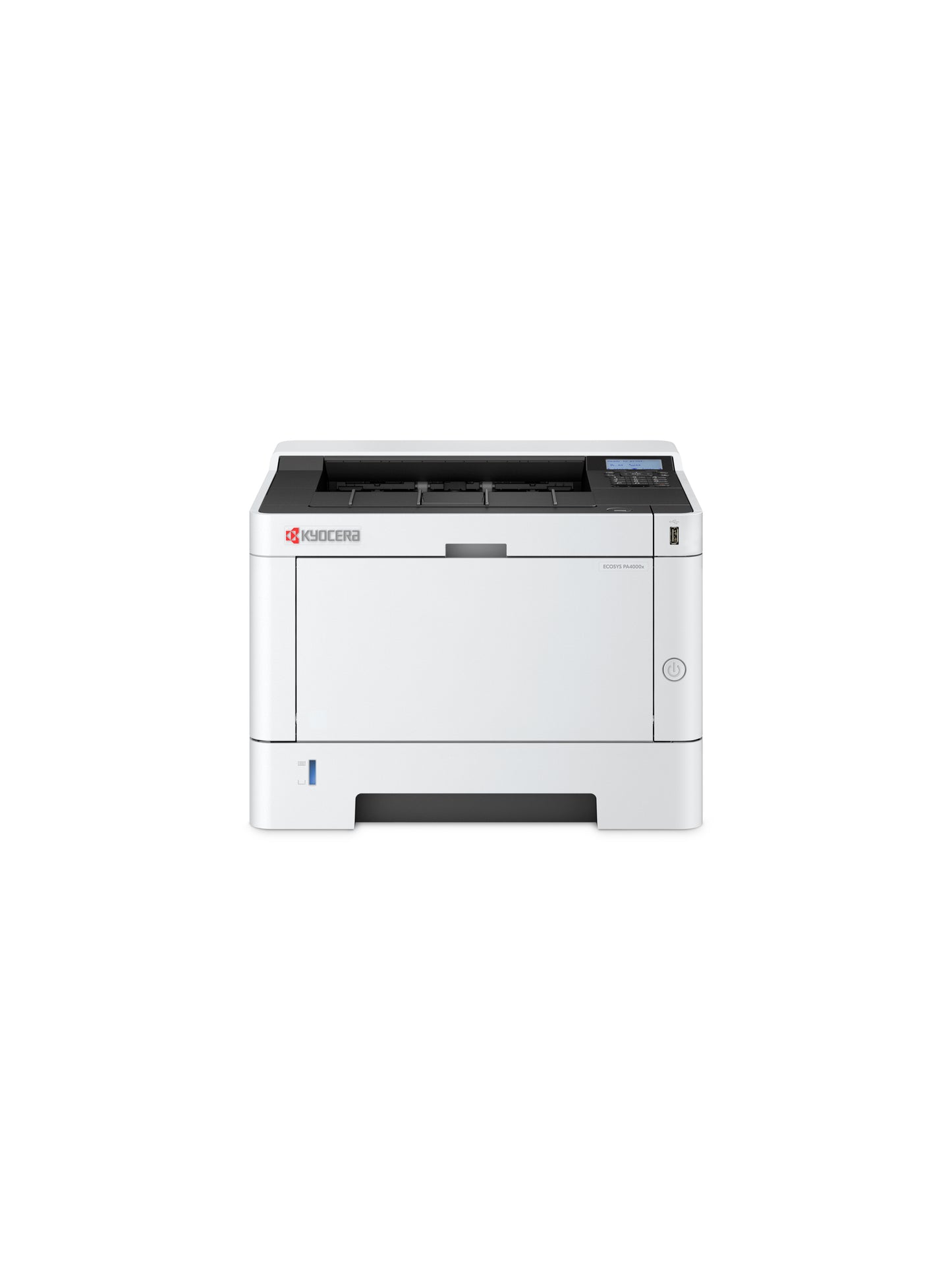 KYOCERA ECOSYS PA4000x, Laser A4 monochroom, tot 40 ppm, 1200 x 1200 DPI, Duplex printen, Ethernet LAN
