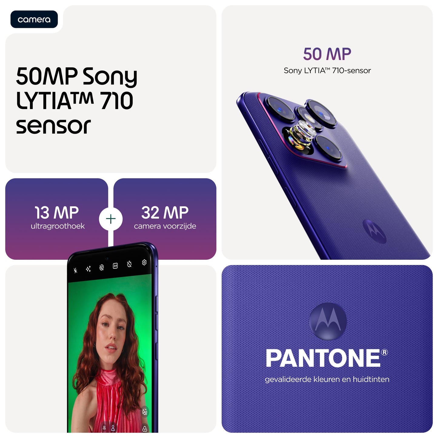 Motorola moto edge 70 fusion - Orient Blue