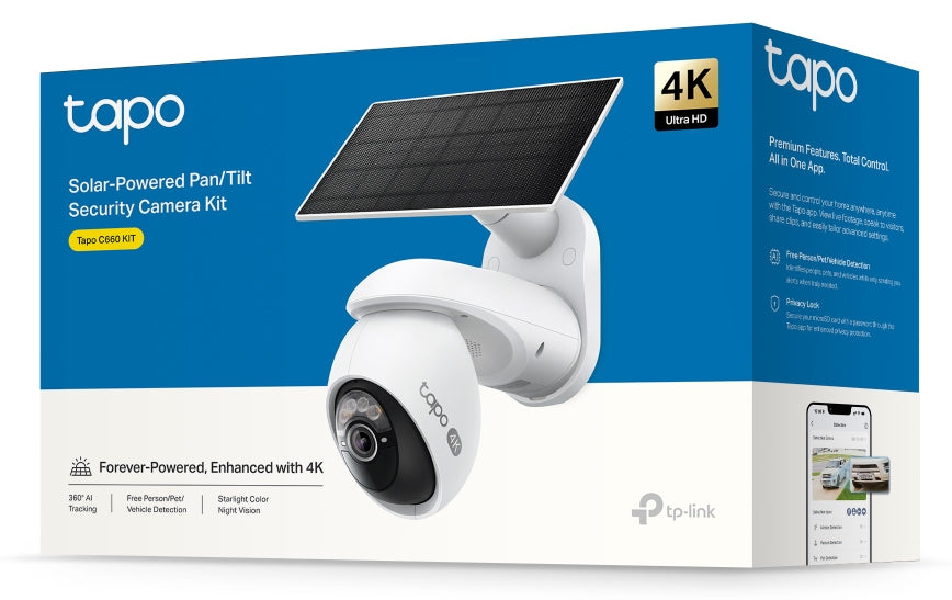 Tapo C660 KIT Solar-Powered Security Cam TAPO C660 KIT