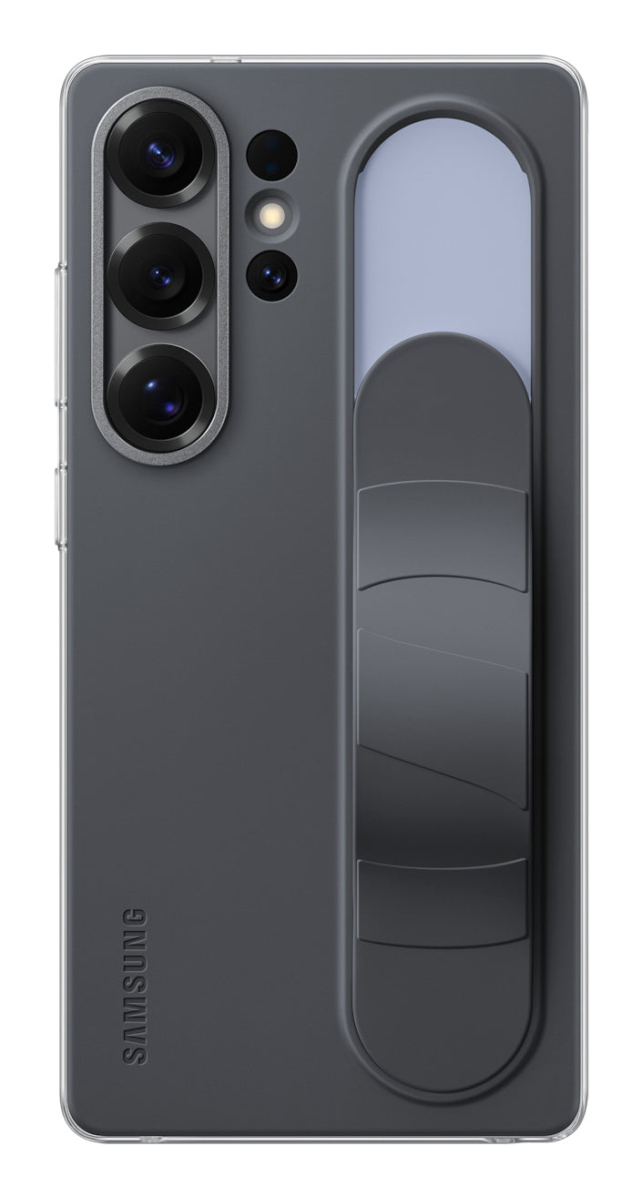 Samsung Standing Grip Case Zwart Samsung Galaxy S25 Ultra
