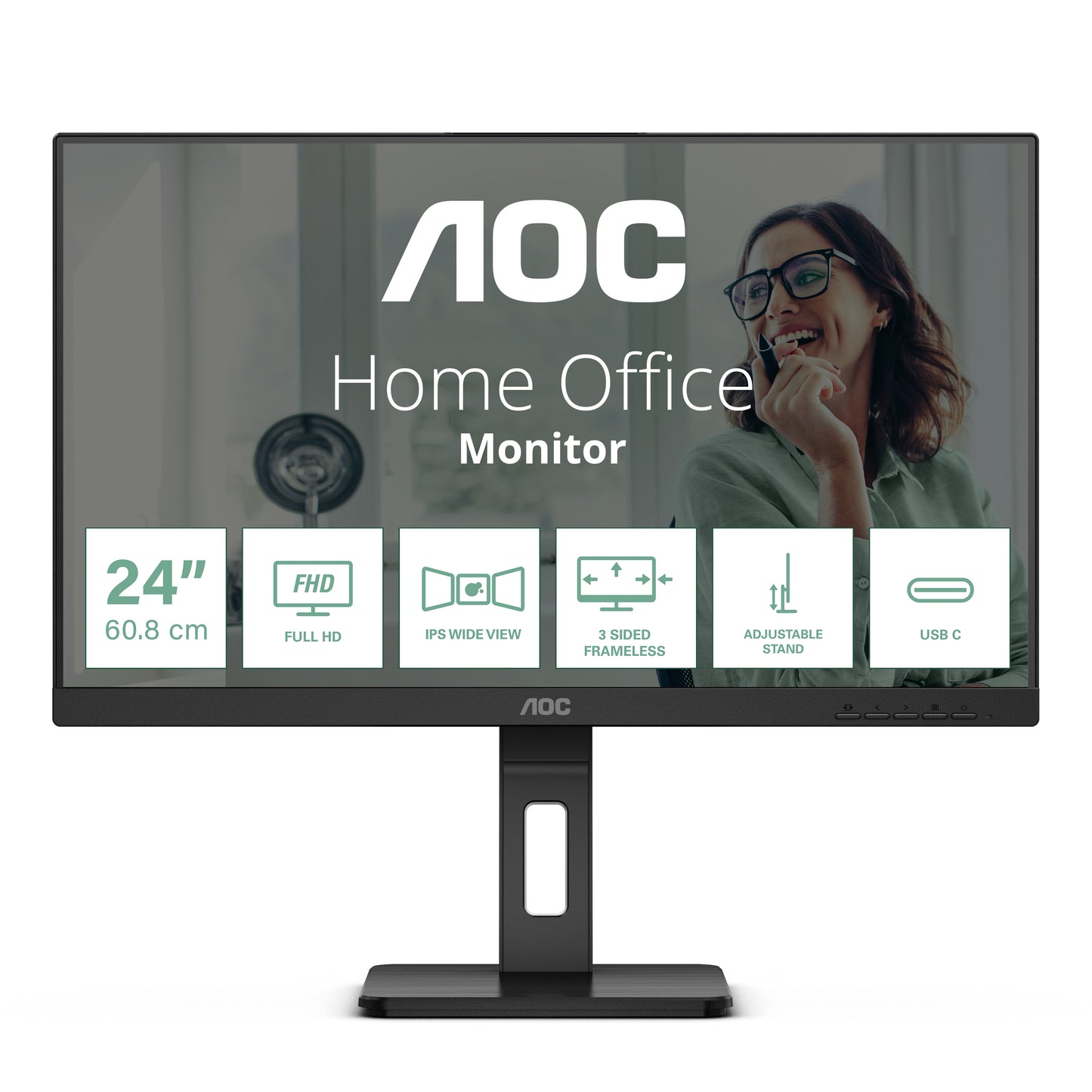 24P3CV 24IN DOCK IPS FHD 4ms 1920x1080 24P3CV