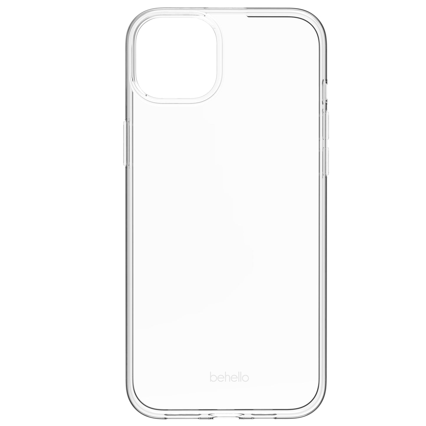 BeHello iPhone 15 Thin Gel Case ECO Transparant