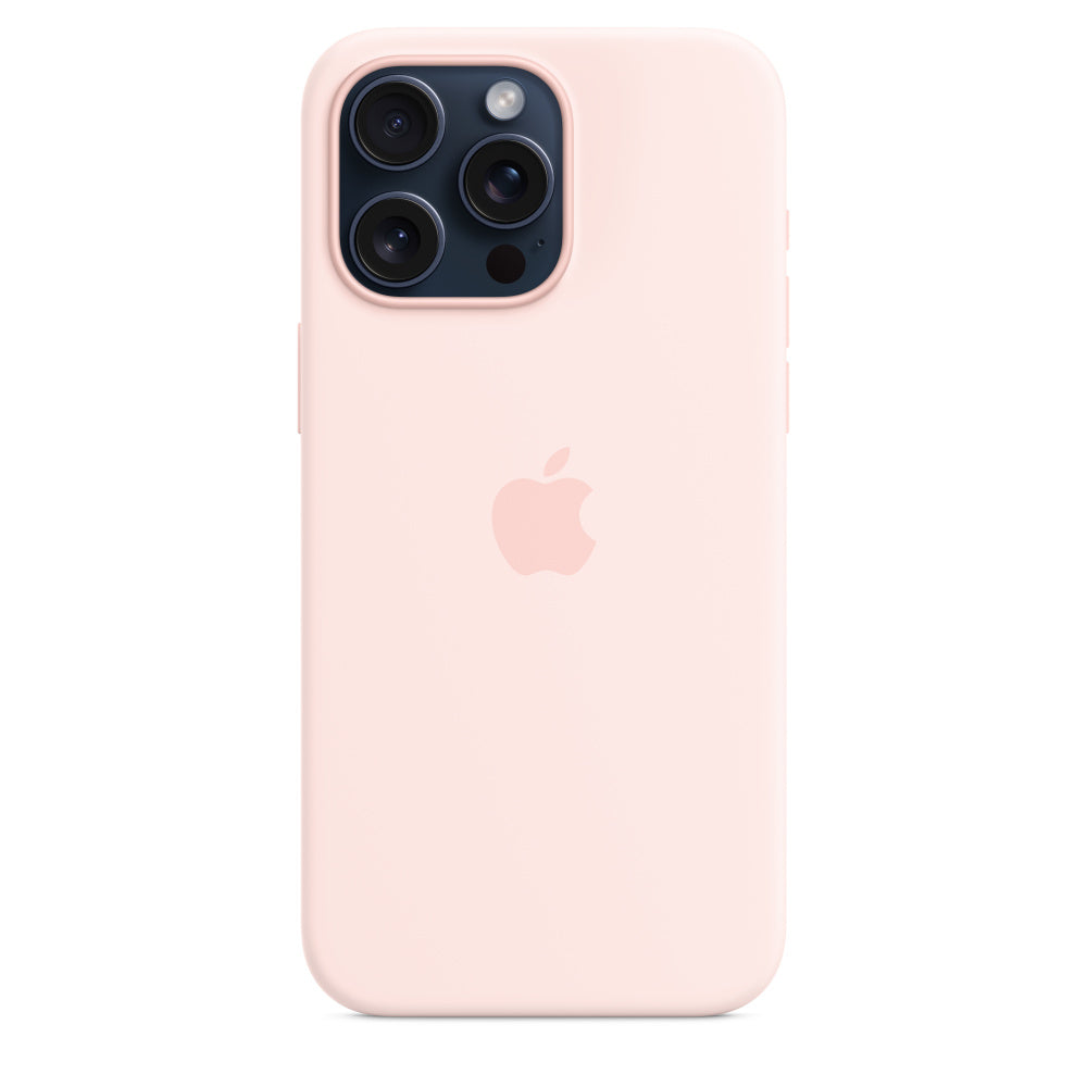 Apple iPhone 15 Pro Max Sil Case MS Pink