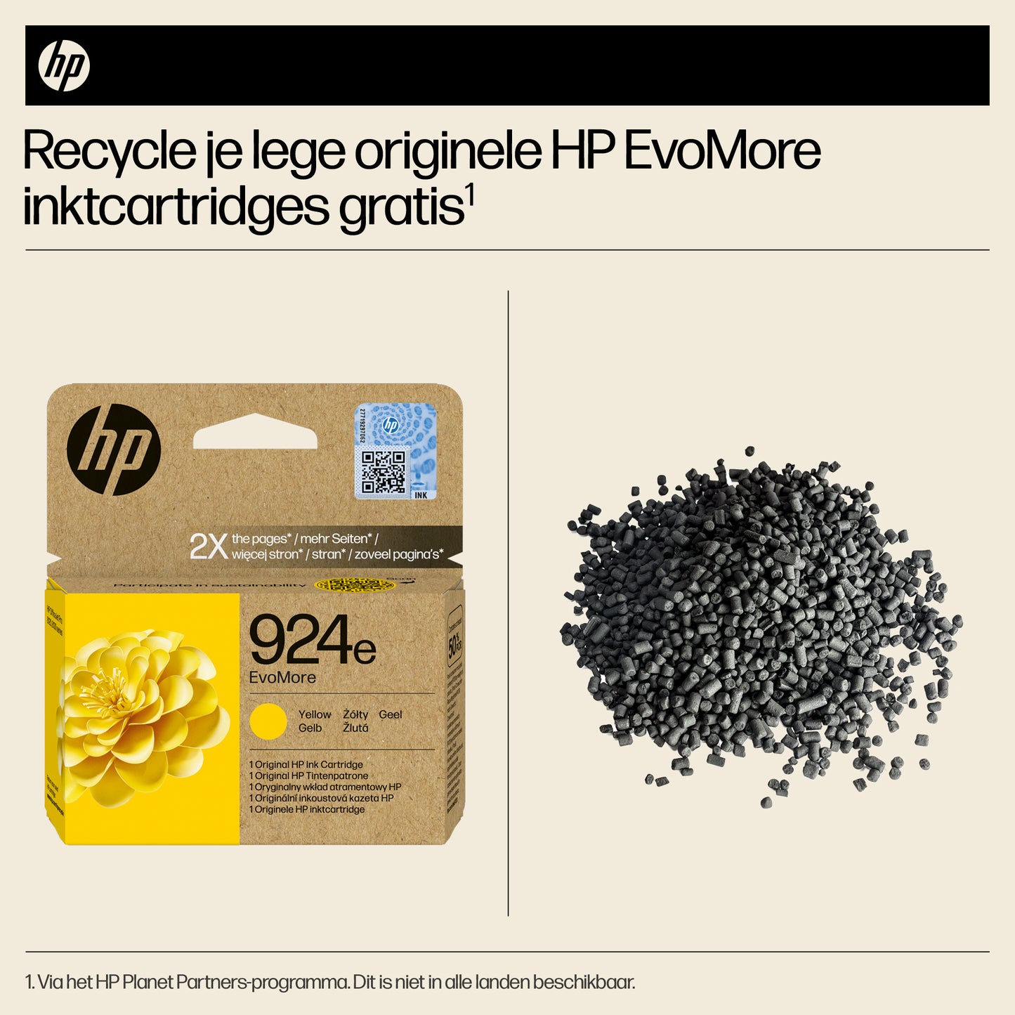 HP 924e EvoMore Yellow Original Ink Cartridge